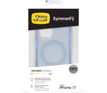 Otterbox Symmetry Clear MagSafe Camera Control Apple iPhone 17 Silver Glade