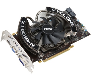 MSI N460GTX-SE Cyclone 1GD5/OC/MD