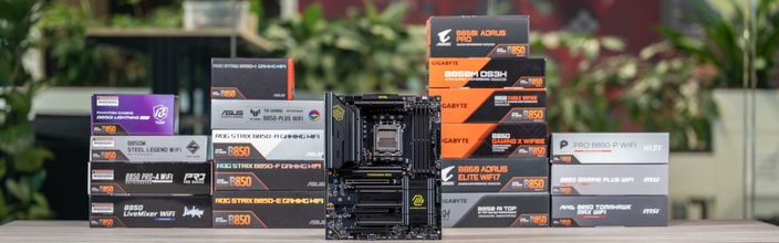 18 AMD B850-moederborden Round-up