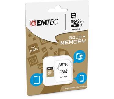 Emtec microSD Class10 Gold+ 64GB