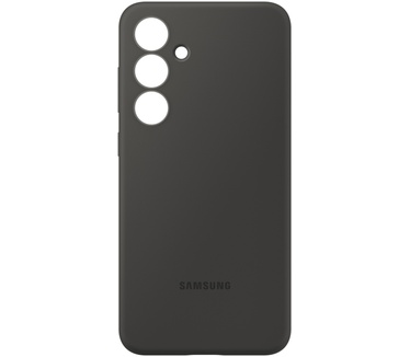 Samsung Siliconen Back Cover (Galaxy S24 FE) Zwart