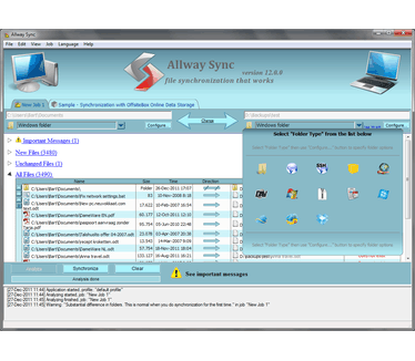 Allway Sync 12.0.0 screenshot