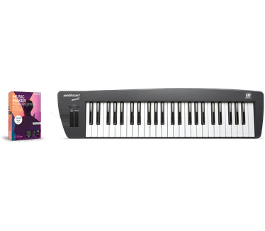 Magix Music Maker Control met keyboard