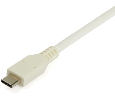 Startech.com USB-C naar Gigabit Ethernet Adapter met USB A Poort, 1Gbps NIC USB 3.0/USB 3.1 Type C Netwerk Adapter, 1GbE USB-C RJ45/LAN , TB3 Compatibel, Windows/MacBook Pro/Chromebook, Wit