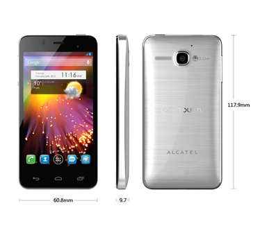 Alcatel One Touch Star (OT-6010D) Zilver