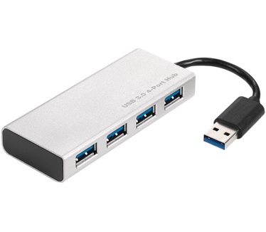 2-Power 4-Port USB 3.0 Hub With UK Power Adapter