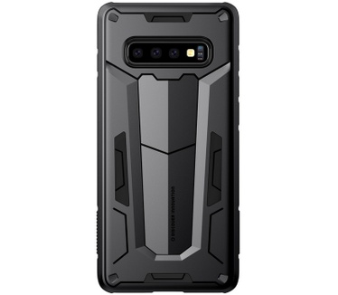Nillkin Hard Case Defender II voor Samsung Galaxy S10 - Zwart  Zwart