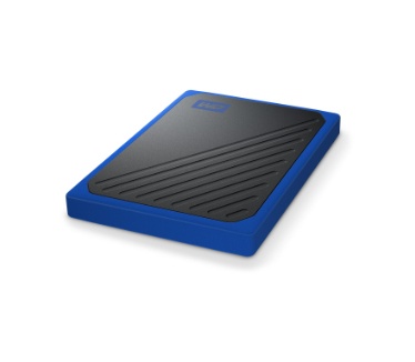 WD My Passport Go 500GB Blauw