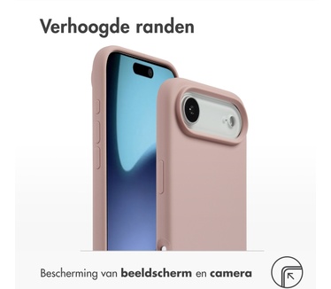 Accezz Liquid Silicone Backcover met MagSafe