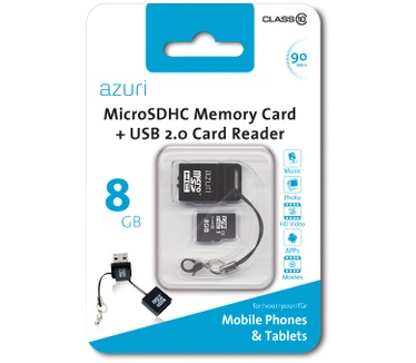 Azuri AZ8GBMSDC10-USBAD