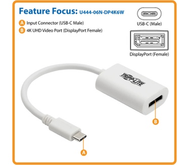 Tripp-Lite U444-06N-DP4K6W