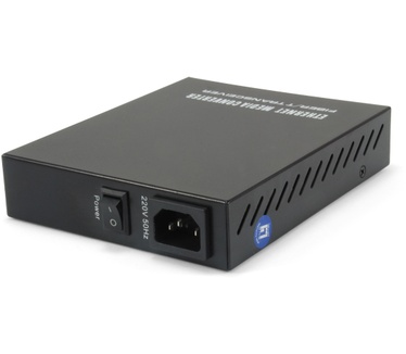 LevelOne RJ45 to SC Managed Gigabit Media Converter, Multi-Mode Fiber