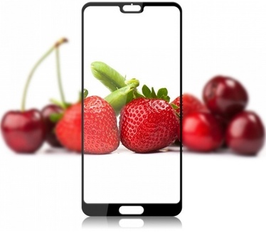 Mocolo Premium Tempered Glass 9H voor Huawei P20 - Zwart