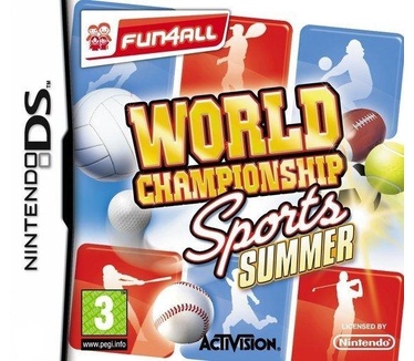 World Championship Sports - Summer, Nintendo DS