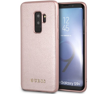 Guess IriDescent Hard Case voor Samsung Galaxy S9 Plus - Roségoud  Rosé Goud
