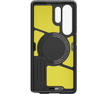 Spigen Galaxy S25 Ultra Case Tough Armor AI (MagFit) Zwart