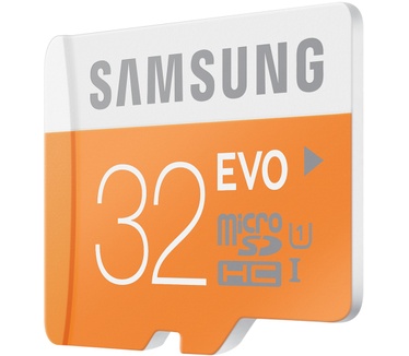 Samsung Evo microSDHC 32GB + SD-adapter
