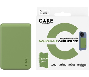 PanzerGlass PG CARE Cardholder Green iPhone