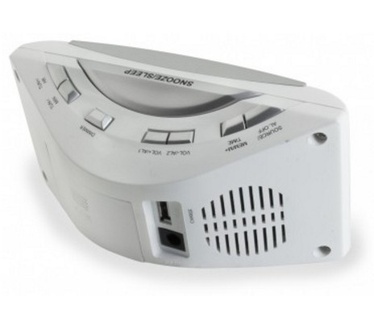 Soundmaster UR122WE Wekkerradio met USB laadfunctie