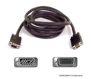 Belkin Pro Series High Integrity VGA/SVGA Monitor Extension Cable >F 5m