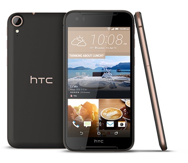 HTC Desire 830 Goud, Zwart