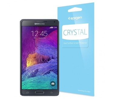 Spigen Crystal Screen Protector Samsung Galaxy Note 4 (3-pack)