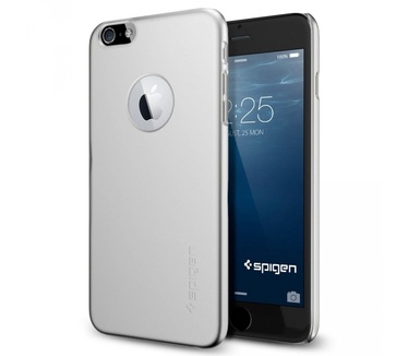 Spigen Case Thin Fit A Apple iPhone 6 Plus SGP10888 (Satin Silver) voor iPhone 6 plus