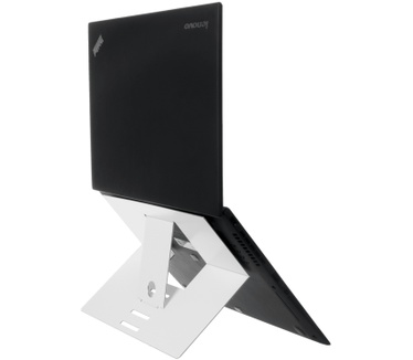 R-Go Tools R-Go Riser Attachable Laptopstandaard, geïntegreerd, verstelbaar, wit