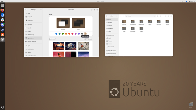 Ubuntu 24.10-thema Warty Warthog