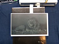 7"-paneel van Pixel Qi - backlight uit