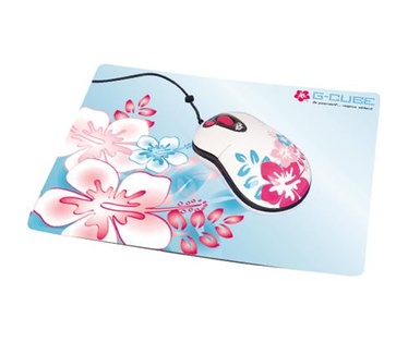 G-Cube Aloha Day Muis met muismat (GMLA-206D)