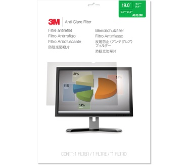 3M Filter anti-schittering voor breedbeeldscherm voor desktop 19" (16:10)