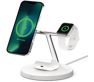 Belkin BOOST↑CHARGE PRO 3-in-1 draadloze snellader met MagSafe (Apple Watch SE
Apple Watch Series 6
Apple Watch )