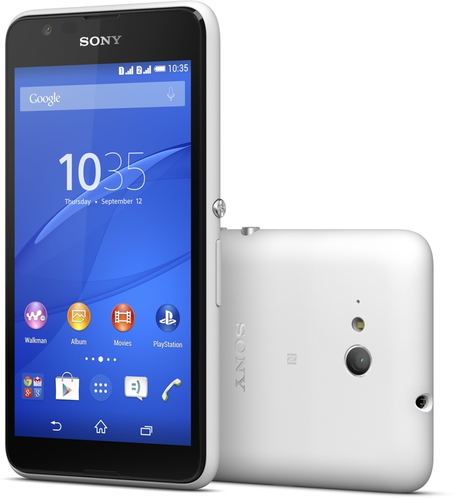 Sony Xperia E4g Wit - Kenmerken - Tweakers