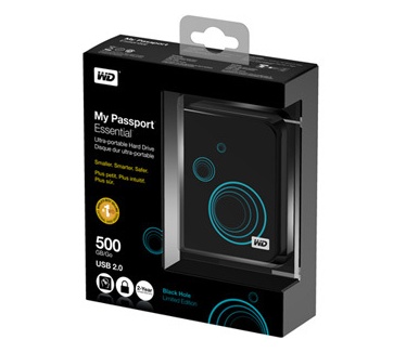 WD My Passport Essential 500GB Blauw