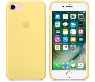 Apple Siliconenhoesje voor iPhone 7 - Stuifmeelgeel