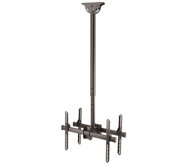 Startech.com Plafond TV beugel voor twee back-to-back schermen 1m tot 1,5m stang