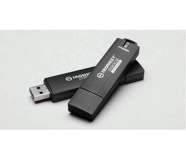 Kingston IronKey D300 Serialized Standard 4GB Zwart