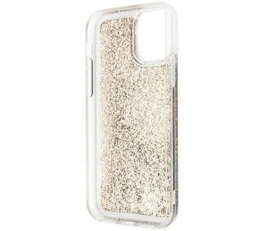 Karl Lagerfeld Liquid Glitter Case - iPhone 11 Pro Max - Goud  Goud