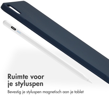 Accezz Liquid Silicone Backcover met penhouder