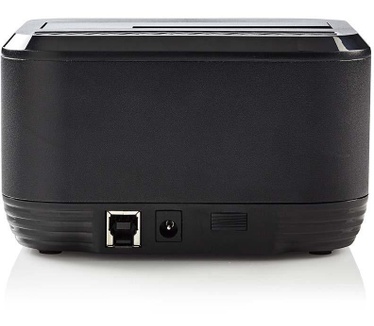Nedis Hard Disk Docking station Zwart
