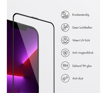 Accezz glas screenprotector met anti-dust applicator