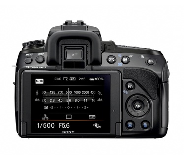 Sony Alpha DSLR-A500L + DT 18-55mm SAM Zwart