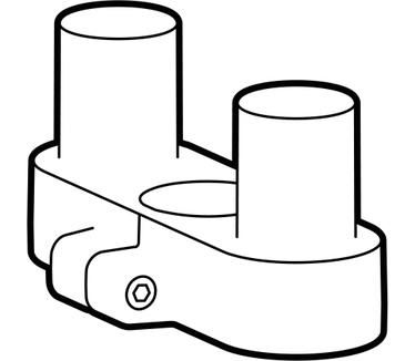 Ergotron LX Pro Dual Side-by-Side Collar