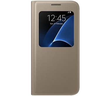 Samsung Galaxy S7 S-View Cover Goud