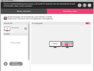 LG Dual Controller en Calibration Studio