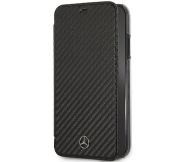 Mercedes-Benz Dynamic Carbon Case iPhone XS Max (6.5'') - Zwart  Zwart