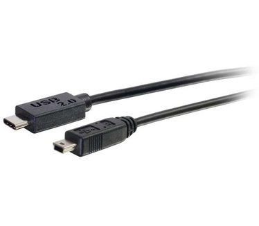CablesToGo USB 2.0, C - Mini B, 3m
