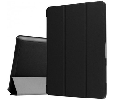 qMust Acer Iconia Tab 10 A3-A40 Smart Tri-Fold Case - Black