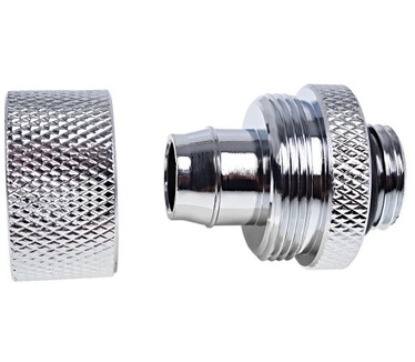 Alphacool Eiszapfen 16/10mm compression fitting G1/4 - chrome